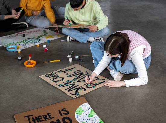 Canvas of Hope youth art therapy YCSA