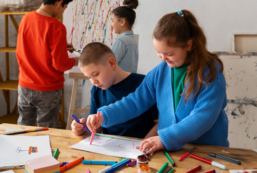 Canvas of Hope art project YCSA Glasgow